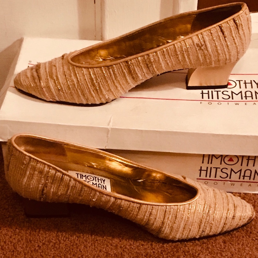 Timothy Hitsman Tweed Pumps